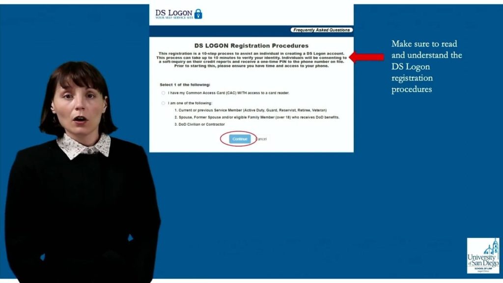 DS Logon Registration 1 What is the DS Logon Self-Service site