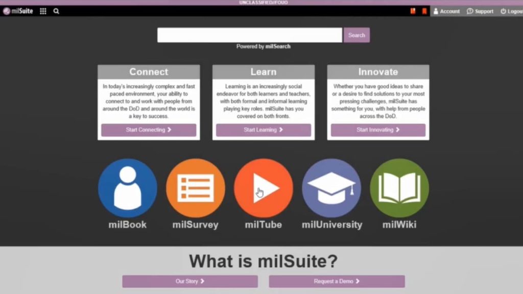 Milsuite  1 How to Login Milsuite