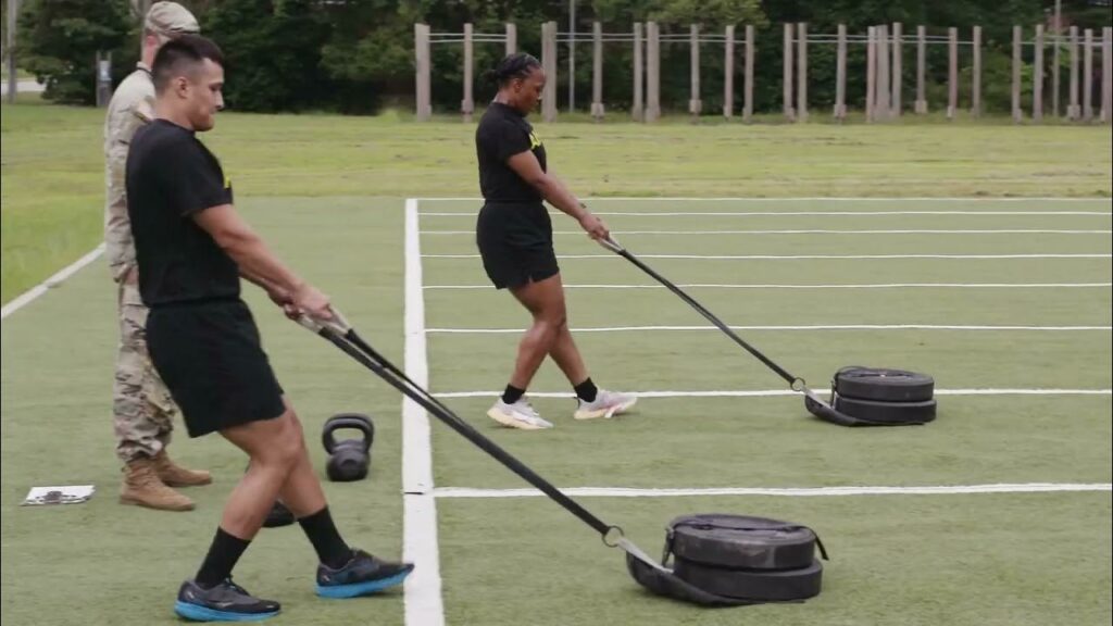 Army Combat Fitness Test (ACFT) Score Chart 4 Sprint-Drag-Carry